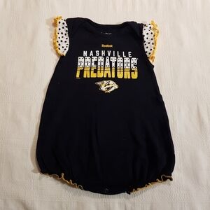 Nashville Predators Reebok romper 24 months